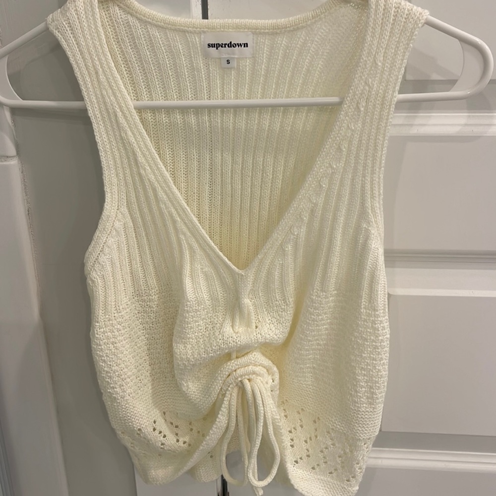 Never worn Superdown crop top